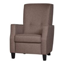 Fauteuil Campano Hoog Brown Fauteuil Stof