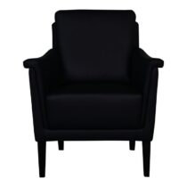 Fauteuil Cross Zwart Fauteuil Leder