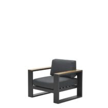 Fauteuil Cube Zwart Tuinmeubelen