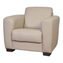 Fauteuil Dakota Ivoor Fauteuil Leder