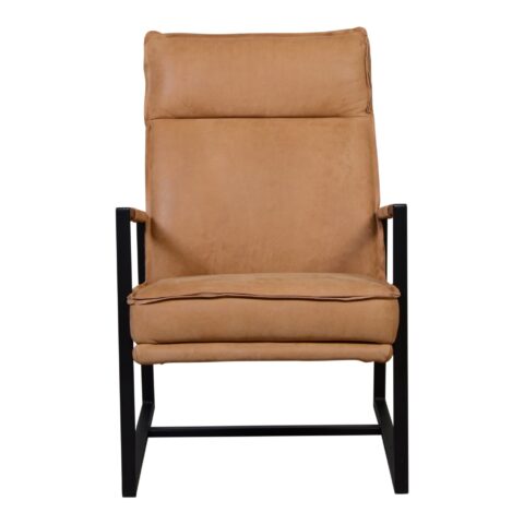 Fauteuil Gibral Cognac Fauteuil Leder