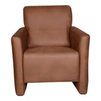 Fauteuil Kevin Cognac Fauteuil Leder