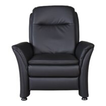 Fauteuil Marilda Zwart Fauteuil Leder