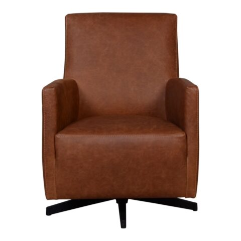 Fauteuil Mc Henrey Cognac Fauteuil Leder