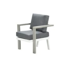 Fauteuil Morgana Wit Tuinmeubelen