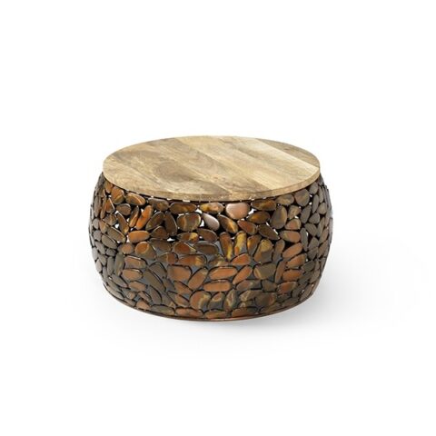 Feelings Bijzettafel Stone Set/2 Tafels Hout