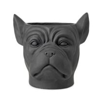 Feelings Deco Planter Bulldog Black Woon accessoires