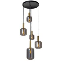 Feelings Hanglamp Liese 5L Goud Verlichting Messing