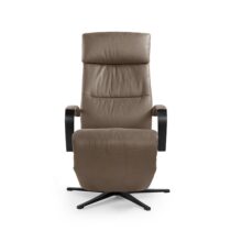 Feelings Relaxfauteuil Edgar Bruin Fauteuil Microleder