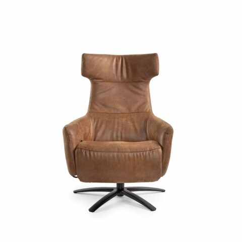 Feelings Relaxfauteuil Midge Brandy Fauteuil Microleder