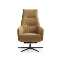 Feelings Relaxfauteuil Reggio M Mustard Fauteuil Stof