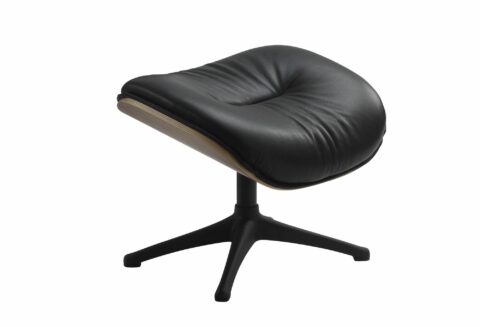 Flexlux Hockerje Flix 260 Licoire Black Fauteuil Leder