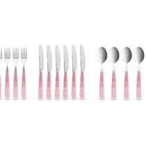 Floral Cutlery Pink Set/18 Keuken accessoires