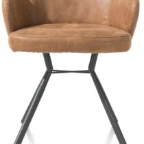 Henders & Hazel Armstoel Brian Cognac Stoelen