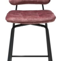 Henders & Hazel Barstoel Manou Burgundy Red Stoelen Stof