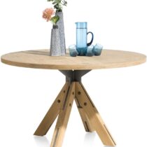 Henders & Hazel Eetkamertafel rond Jardino Tafels Hout