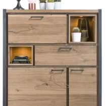 Henders & Hazel Highboard Metalo Kasten Hout