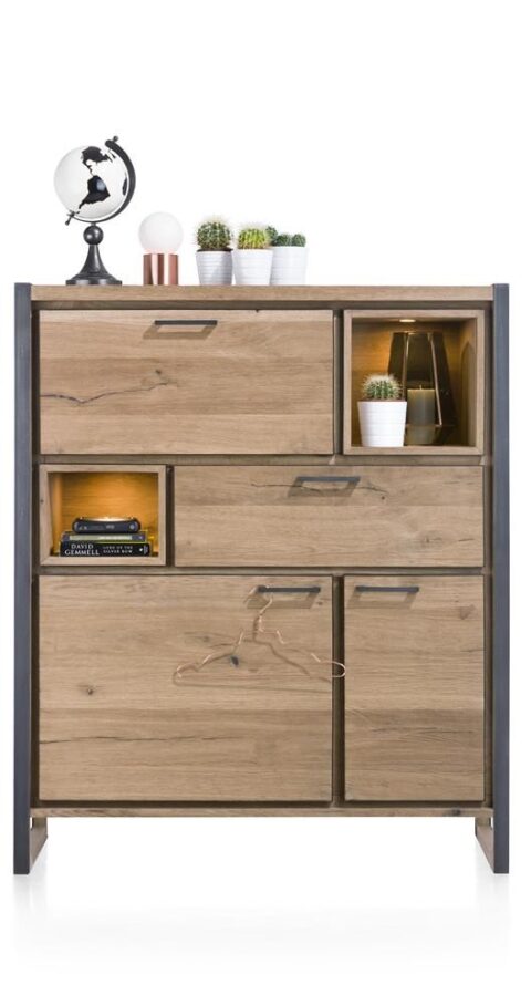 Henders & Hazel Highboard Metalo Kasten Hout