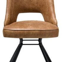 Henders & Hazel Stoel Chris Cognac Stoelen Stof