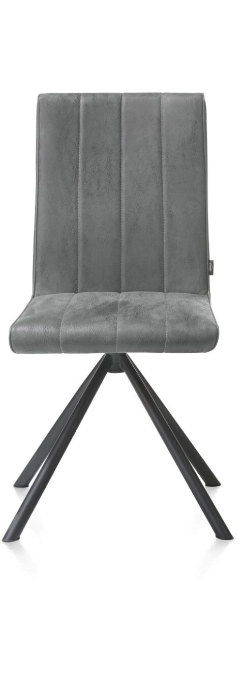 Henders & Hazel Stoel Elza Charcoal Stoelen Stof