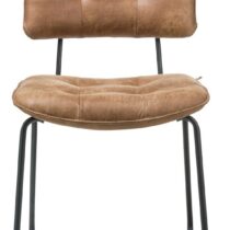 Henders & Hazel Stoel Julien Cognac Stoelen Microvezel