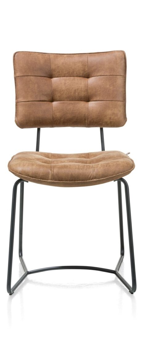 Henders & Hazel Stoel Julien Cognac Stoelen Microvezel