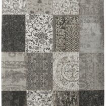 Karpet Vintage Multi black/white 140x200 Vloerkleden Wol