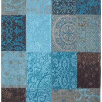 Karpet Vintage Multi turquoise 140x200 Vloerkleden Wol