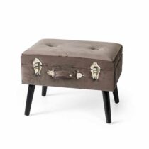 Krukje Suitcase Grijs Stoelen Stof