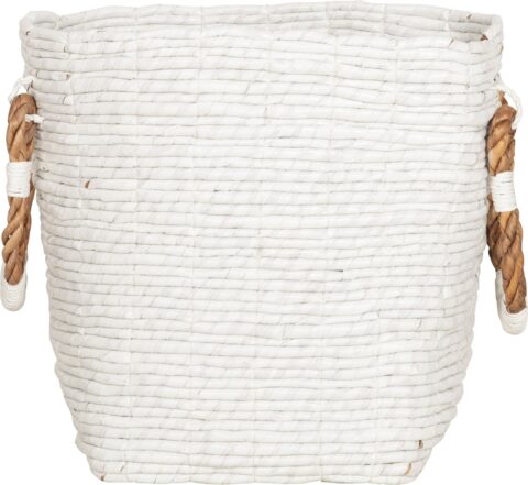 Laundry Basket Shine White Woon accessoires