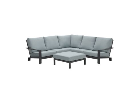 Loungeset Lincoln Grijs Tuinmeubelen Aluminium