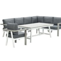 Loungeset Morgana Wit Tuinmeubelen