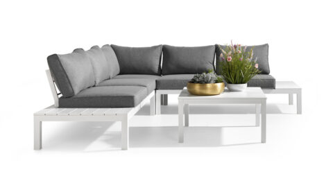 Loungeset Pedro 4-Delig Tuinmeubelen Aluminium