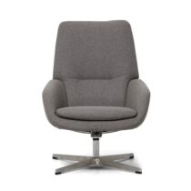 Montel Fauteuil Matrix Hoog Grey Fauteuil Stof