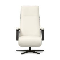 Montel Relaxfauteuil Finley M Pure White Fauteuil Leder