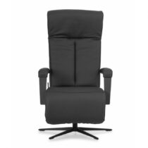 Montel Relaxfauteuil Richwood Zwart Fauteuil Leder