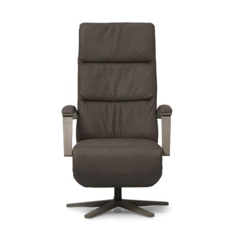 Montel Relaxfauteuil Riley XL Steel Fauteuil Leder