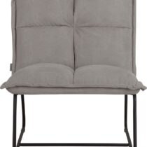 Must Living Loungechair Cloud Grey Fauteuil Stof