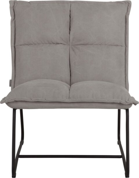 Must Living Loungechair Cloud Grey Fauteuil Stof