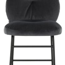 Must Living Stoel Bouton Dark Grey Stoelen Stof