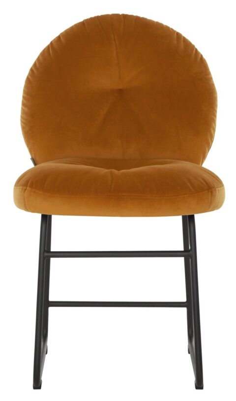 Must Living Stoel Bouton Ochre Stoelen Stof