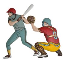 Muurdecoratie Baseball Woon accessoires