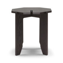 Natuzzi Bijzettafel Octopus Brown Ash Tafels Hout