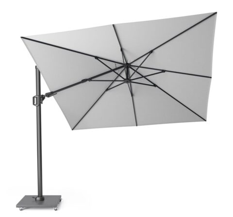 Parasol Challenger Wit 3x3M + Parasolvoet 90KG Parasols