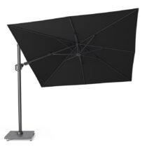 Parasol Challenger Zwart 3x3M + Parasolvoet 90KG Parasols