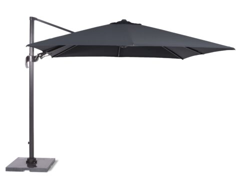 Parasol Hawaii Rond Grijs 3