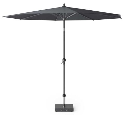 Parasol Riva (excl.voet) Rond 3 Meter Antraciet Parasols