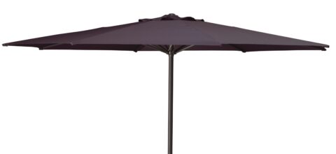 Parasol Sandino Rond Taupe 3M + Parasolvoet 55KG Parasols