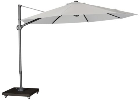 Platinum Parasol Ibiza (excl.voet) 3M Licht Grijs Parasols