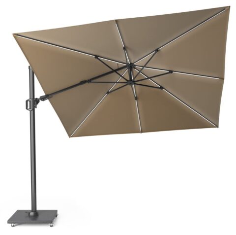 Platinum Parasol(excl.voet)Challenger T2 Glowtaupe Parasols